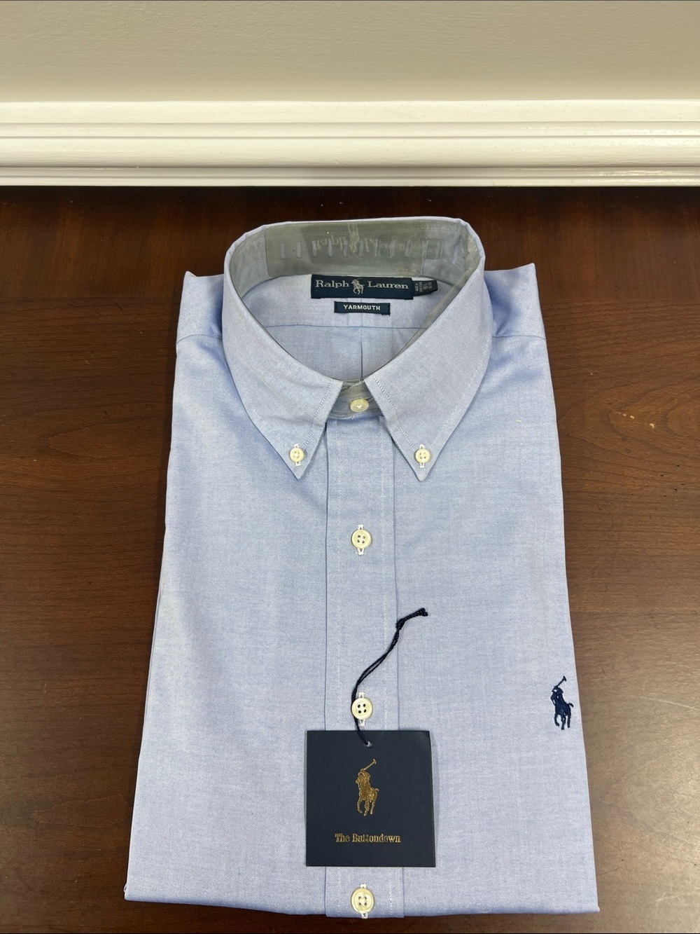 Ralph Lauren Light Blue Button-Down Dress Shirt 16 1/2 - 32/33